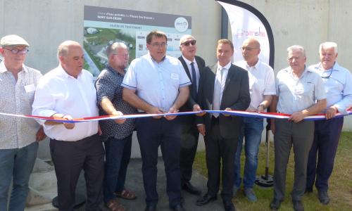 Inauguration de l'unité de production d'eau potable de Nort-sur-Erdre